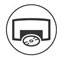 CD and DVD printing HP Photosmart C5380 All-in-One multifunction printer, scanner, copier