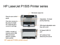 HP LaserJet P1505 Printer