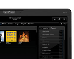 MediaSmart screen
