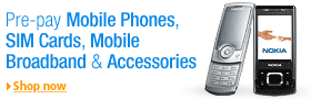 heck out our range of Pre-Pay Mobile Phones and Accessories