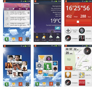 DEFY MINI screens - Instrument Dashboard, Social & Activity Graphs, Location Widget & Live Wallpaper, Music Widget