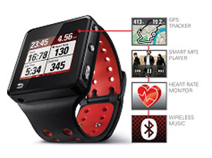 Track your time, distance, speed, and calories burned via GPS, and get the most out of your music with high-performance playlists. 