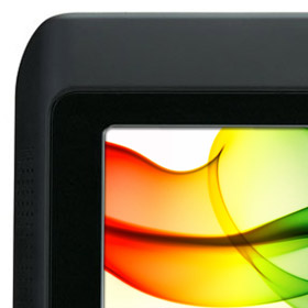 LED backlit screen technology for brighter colours and longer battery life
