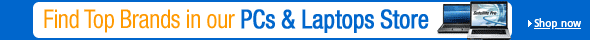 Find Top Brands in our PCs & Laptops Store