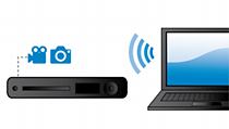 It's easy to share photos, music and movies from your PC to the BDP5200 with DLNA