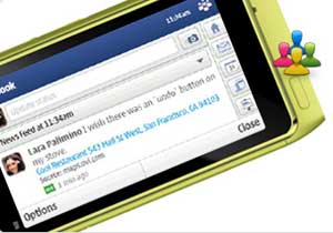 The Nokia N8 brings your friends together
