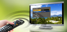 With VIERA Eco Link, you can connect and control all your Panasonic devices efficiently through your TV, without wasting power