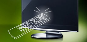 Panasonic VIERA Plasma TVs are protected by a front sheet of glass resistant to accidental impacts