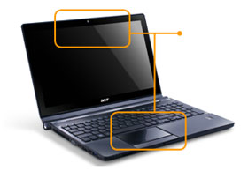 See  how all the features of the Aspire 5951G fit together
