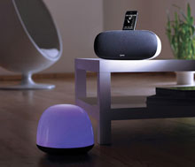 The SoundOrb Aurora&rsquo;s soundBar and sub-woofer provide outstanding acoustic performance.