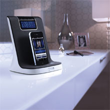 The AlarmDock Halo is designed to be incredibly attractive without compromising on sound quality
