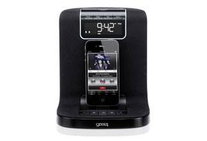 The large LCD display is designed for visibility and can be dimmed to aid undisturbed sleep