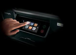 Lexmark touchscreen