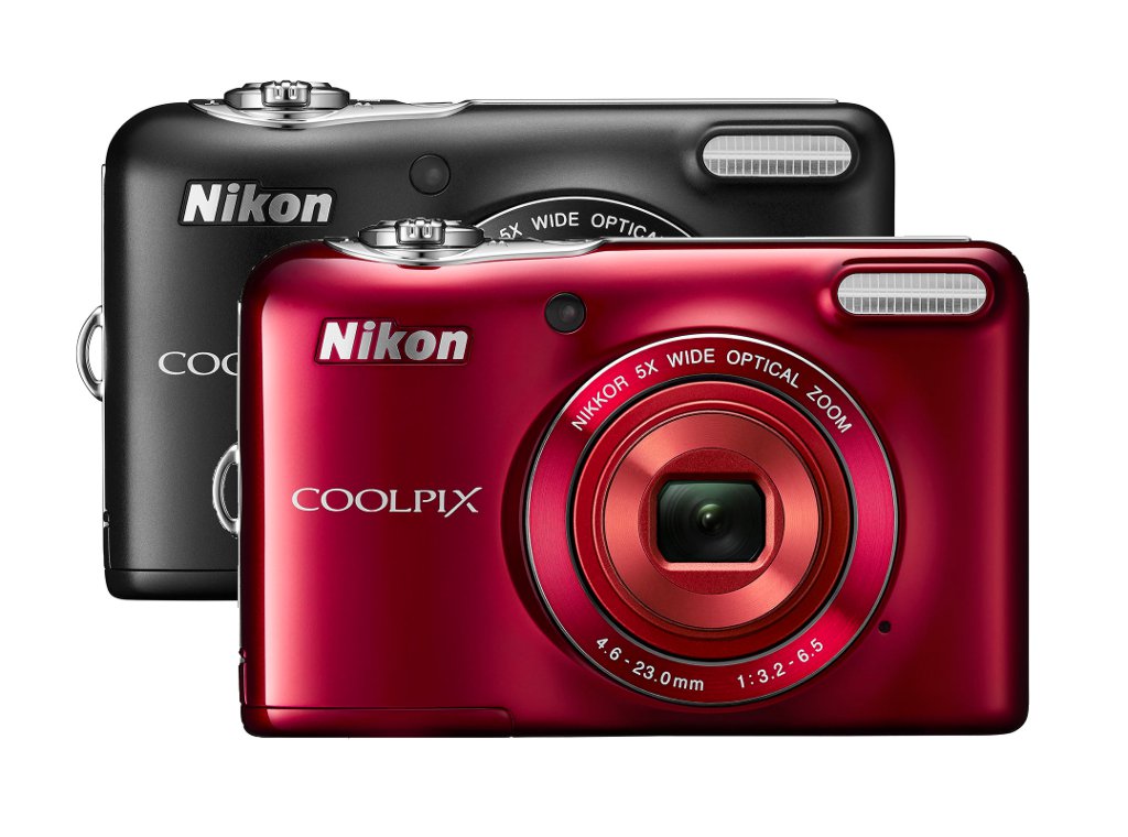 Nikon Coolpix L30 Compact Digital Camera Black 3.0 Amazon.co.uk