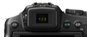 A full colour, electronic viewfinder is built-in for monitoring the image from the sensor