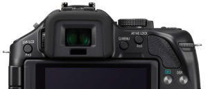 High resolution EVF with eye sensor