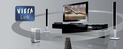 Viera link technology connects all your home entertainment