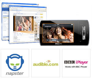 Easily download video content onto your GoGear Opus