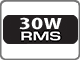 30W power RMS