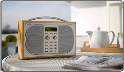 a luxury portable stereo DAB & FM radio