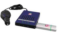 3G Travel Router connected to Zoom In Car Charger and an Zoom &lsquo;Unlocked&rsquo; 3G USB Modem.