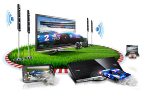 Plug-in your USB device and watch your videos or listen to your music