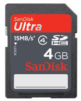 SanDisk Ultra SDHC Card