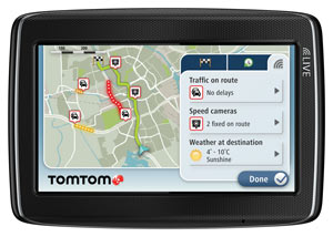 TomTom HD Traffic gives you the most up-to-date traffic information, and IQ Routes helps you find the fastest route, anytime.