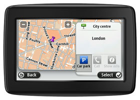 Parking Assist lets you see nearby parking garages as you get close to your destination. 