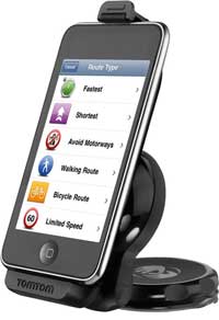 The Easyport mount securely fixes your iPod and rotates for an optimal view.