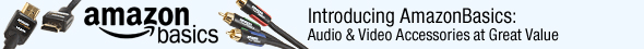 Welcome to the home of AmazonBasics--a range of quality electronic products at value prices