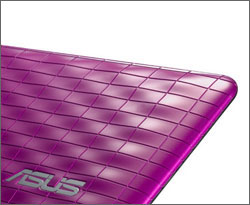 glossy hot pink