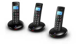 Extra handsets can be purchased for other rooms, with no need for additional phone sockets.