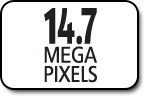 14.7 Megapixels