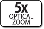 5x Optical Zoom