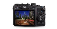 Canon PowerShot G10 LCD detail