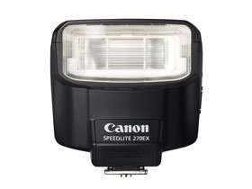 The PowerShot G10 is compatible with the Speedlite range of flashes