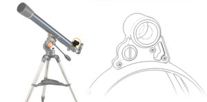 Celestron Telescope with computerised mount