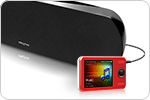No Bluetooth? No problem. The AUX-in port allows you to play music from MP3 players just as easily