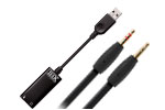 A choice of USB or minijack connections gives you flexibility