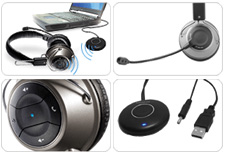 wireless freedom, flexible microphone, VOIP connectivity and simple USB plug and play