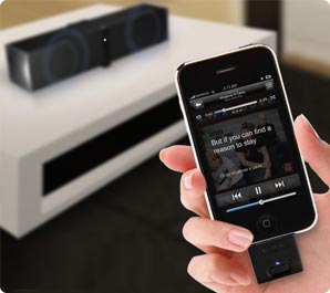 Easily connect your iPod or iPad to the ZiiSound