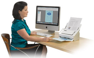 Designed to speedily digitise documents and facilitate the paperwork of everyone in the office whether directly into a company's business processes, local network or into the cloud