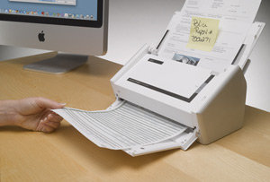 S1500M scanners are armed with ultrasonic multi-feed sensors to ensure that documents are scanned as intended and data is not lost