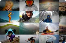 Gopro in action