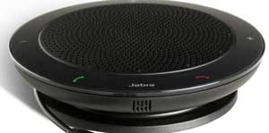 The Jabra SPEAK 410 features on  device controls to adjust volume, mute, answer and end calls, making your conversations all the more intuitive