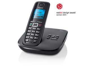 As well as having an award-winning design the Gigaset A510A is full of features including a customisable illuminated display