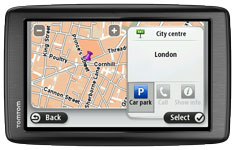 Parking Assist lets you see nearby parking garages as you get close to your destination.