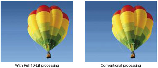Toshiba 10 Bit Processing