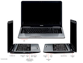 Browse the connectivity options available on the L775.